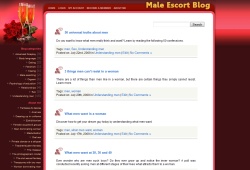 Male escort blog